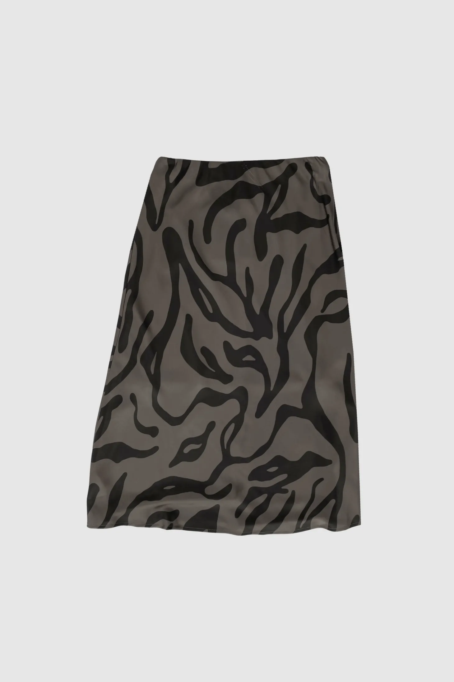 WBLSAGA SATEEN MIDI SKIRT