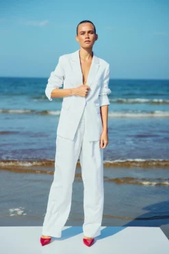 WBLSELMA TAILORED LINEN BLAZER