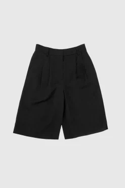 WBLSELMA WIDE LINEN BERMUDA