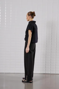 WBLSHAY SS CROOPPED SHIRT
