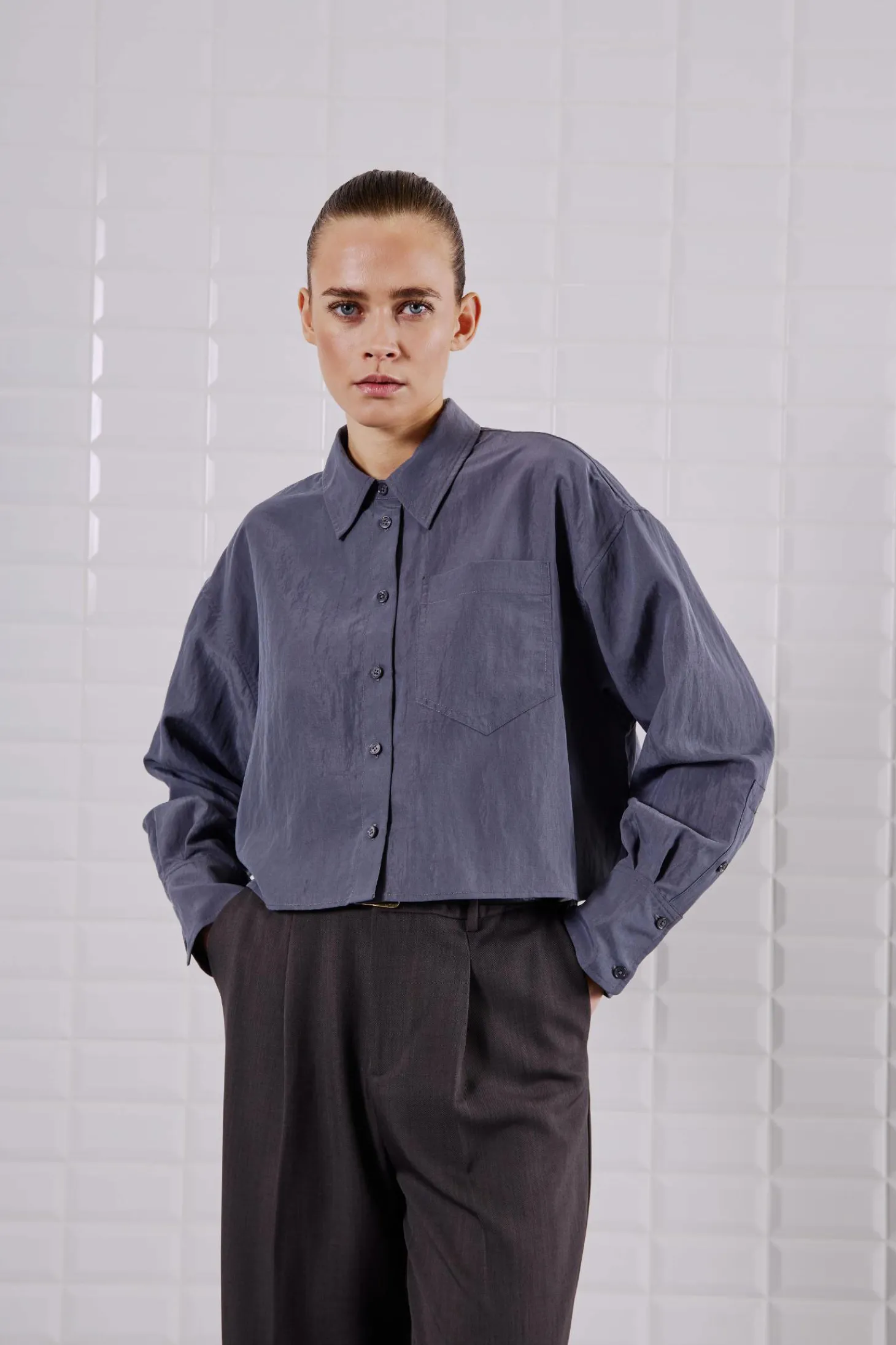 WBLSHORTY SOFT CROPPED SHIRT