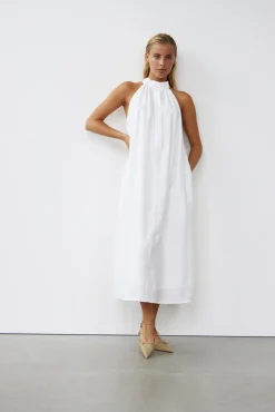 WBLSTEPHANIE HALTER NECK MIDI