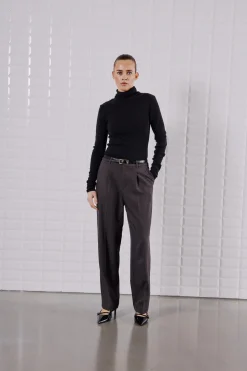 WBLTESSA LS WOOL TURTLENECK