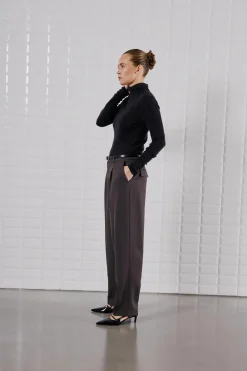 WBLTESSA LS WOOL TURTLENECK