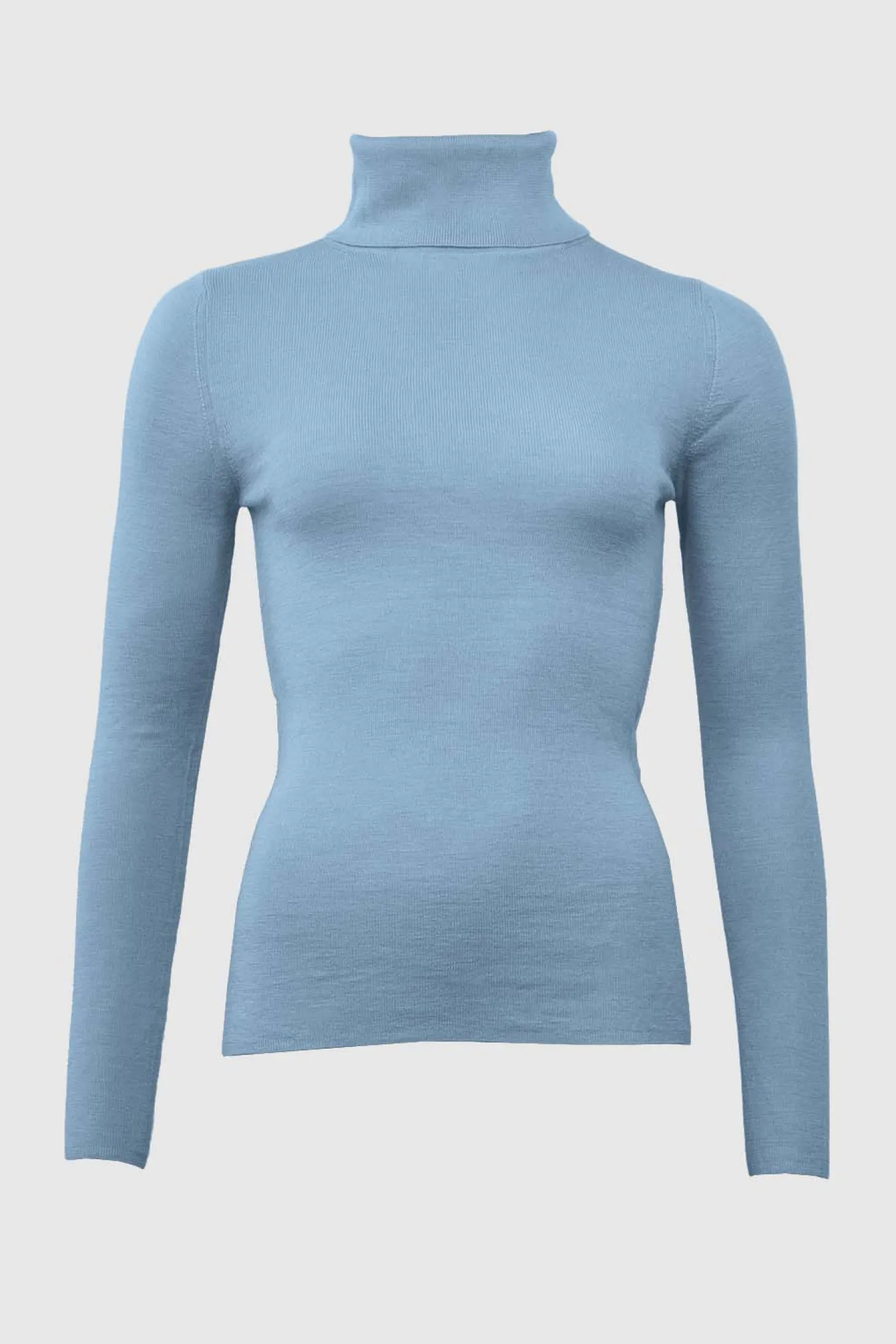 WBLTESSA LS WOOL TURTLENECK
