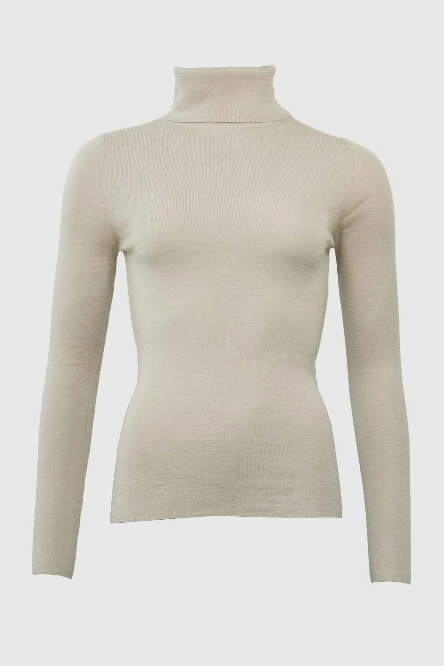 WBLTESSA LS WOOL TURTLENECK