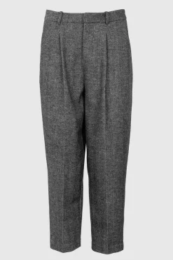WBLTHILLA BARREL LEG WOOL PANT