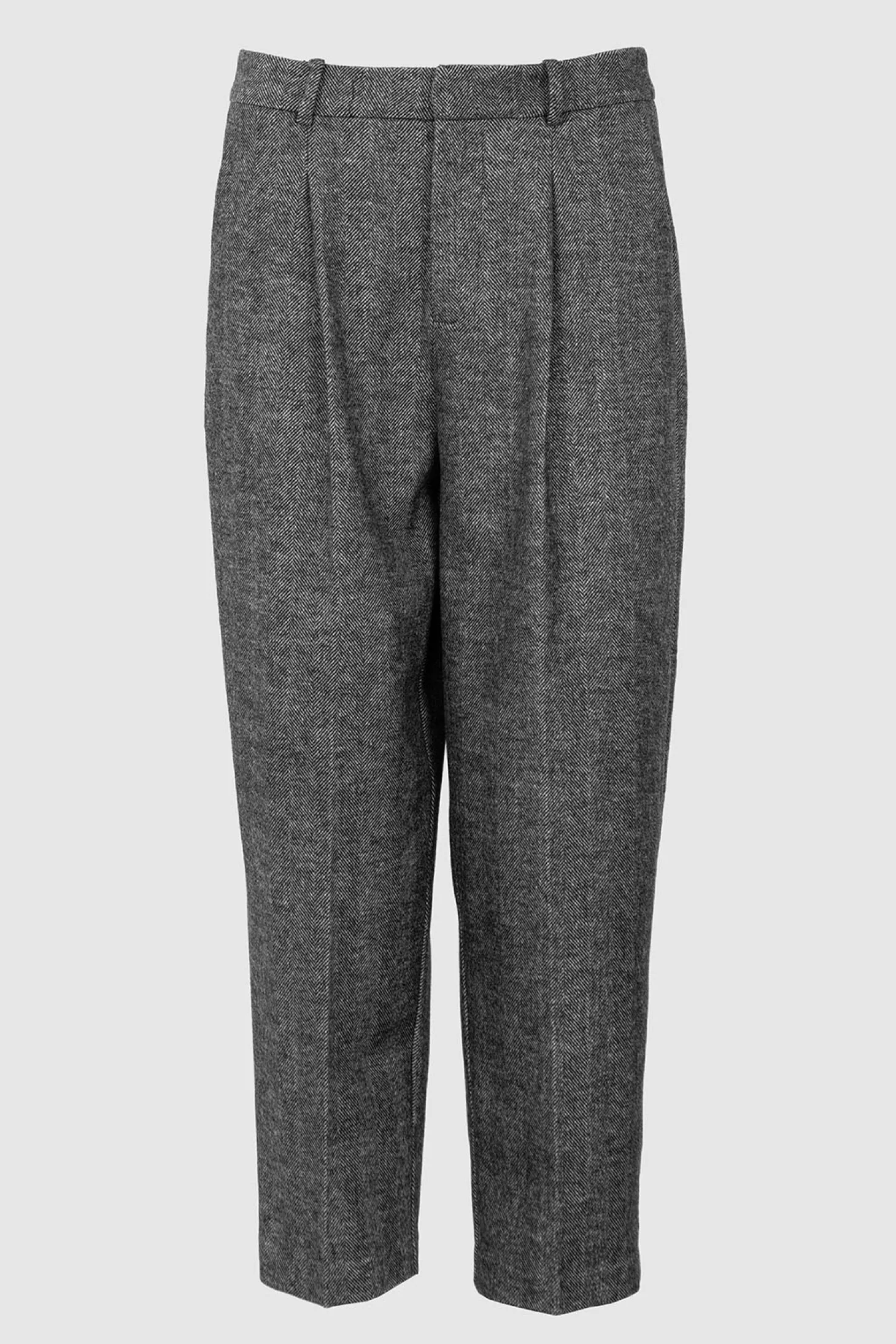 WBLTHILLA BARREL LEG WOOL PANT