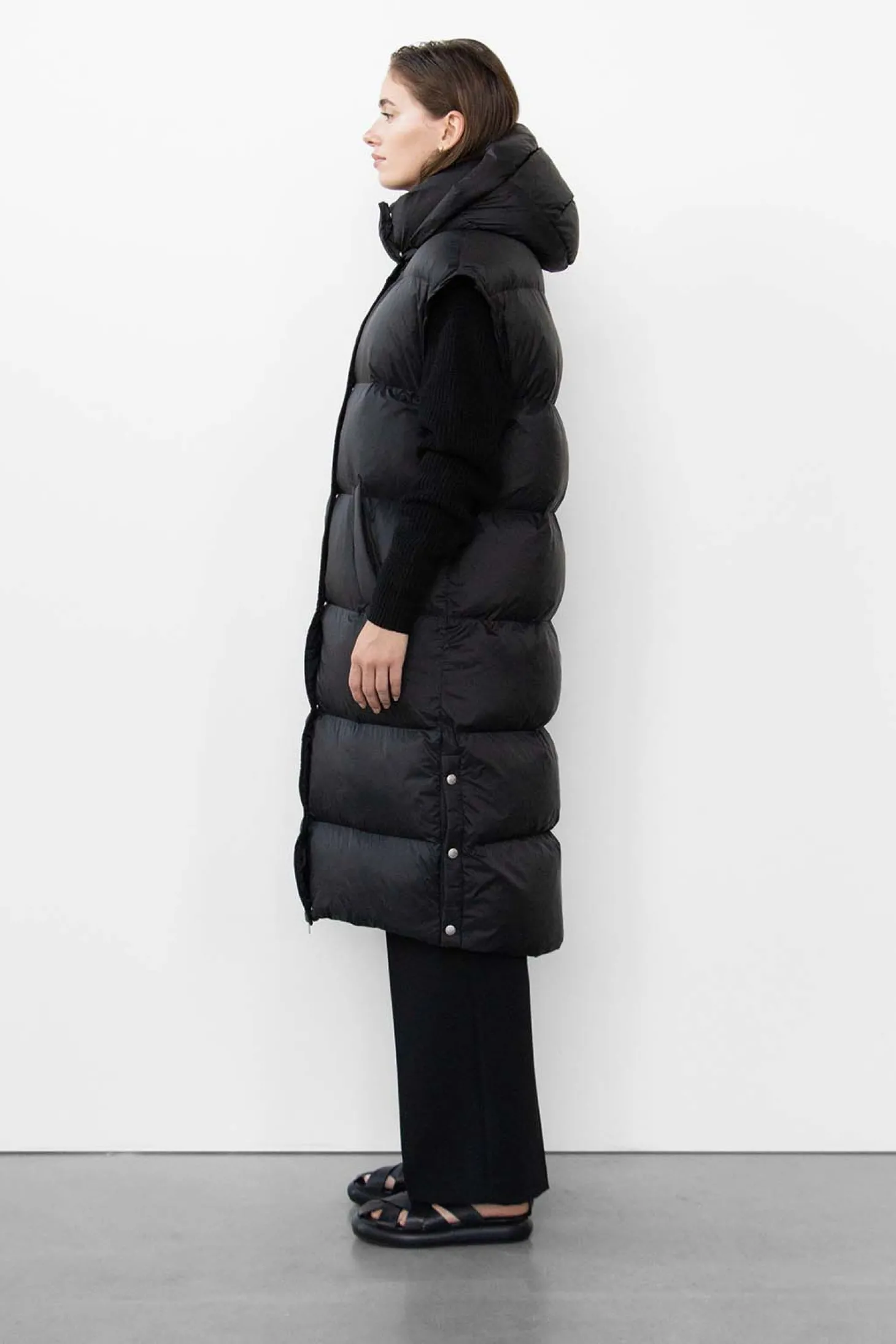 WBLVANESSA LONG PUFFER VEST