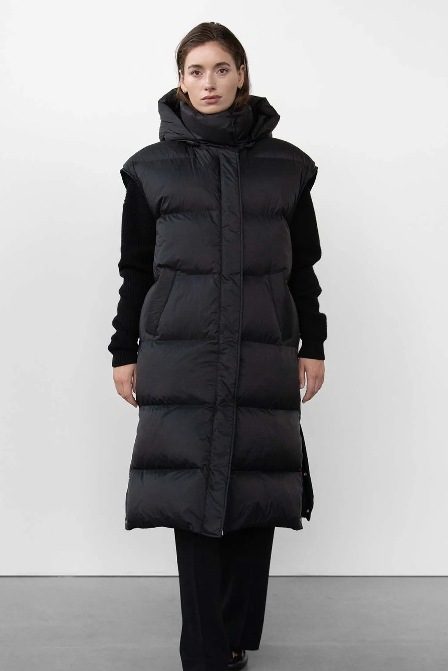 WBLVANESSA LONG PUFFER VEST