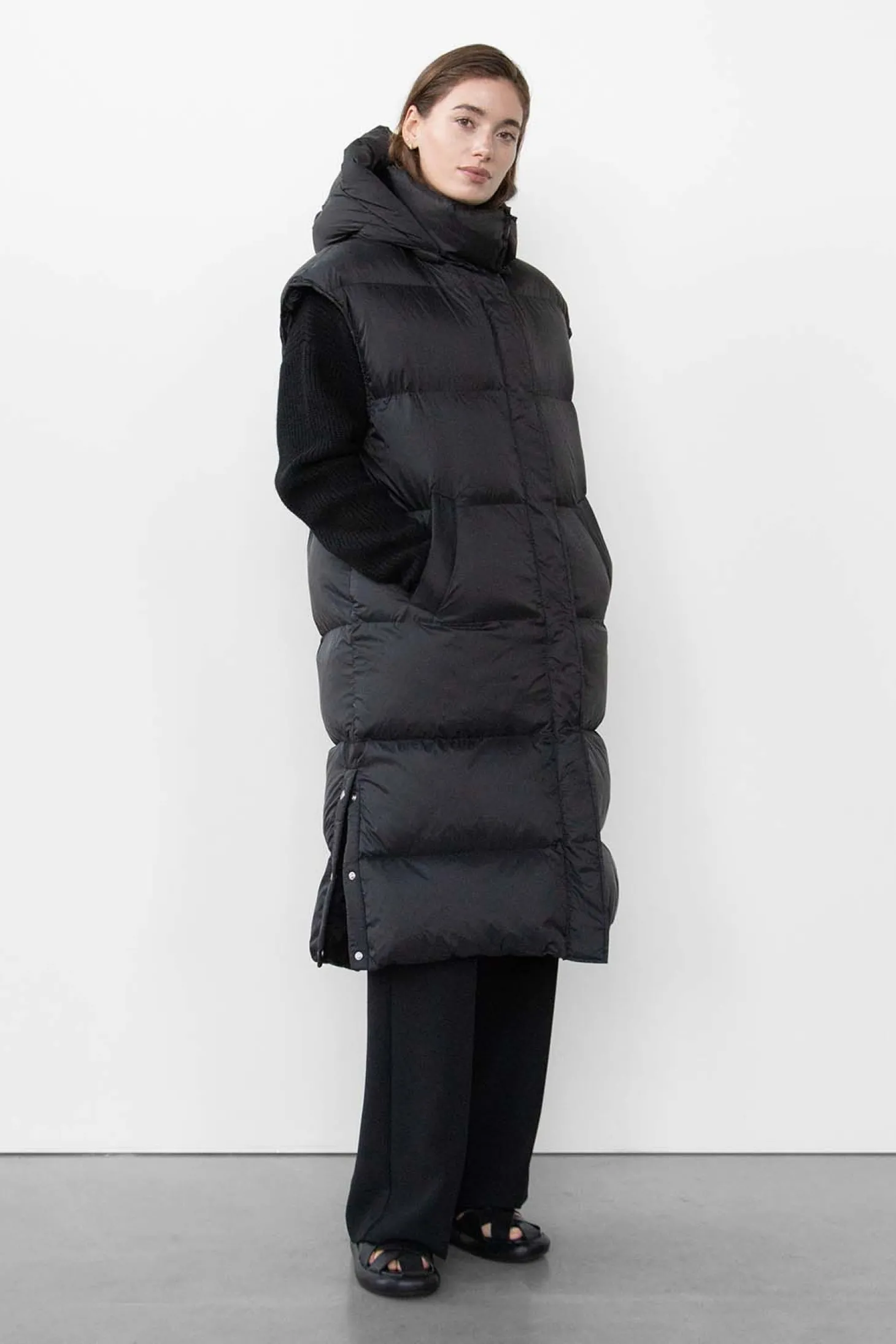 WBLVANESSA LONG PUFFER VEST