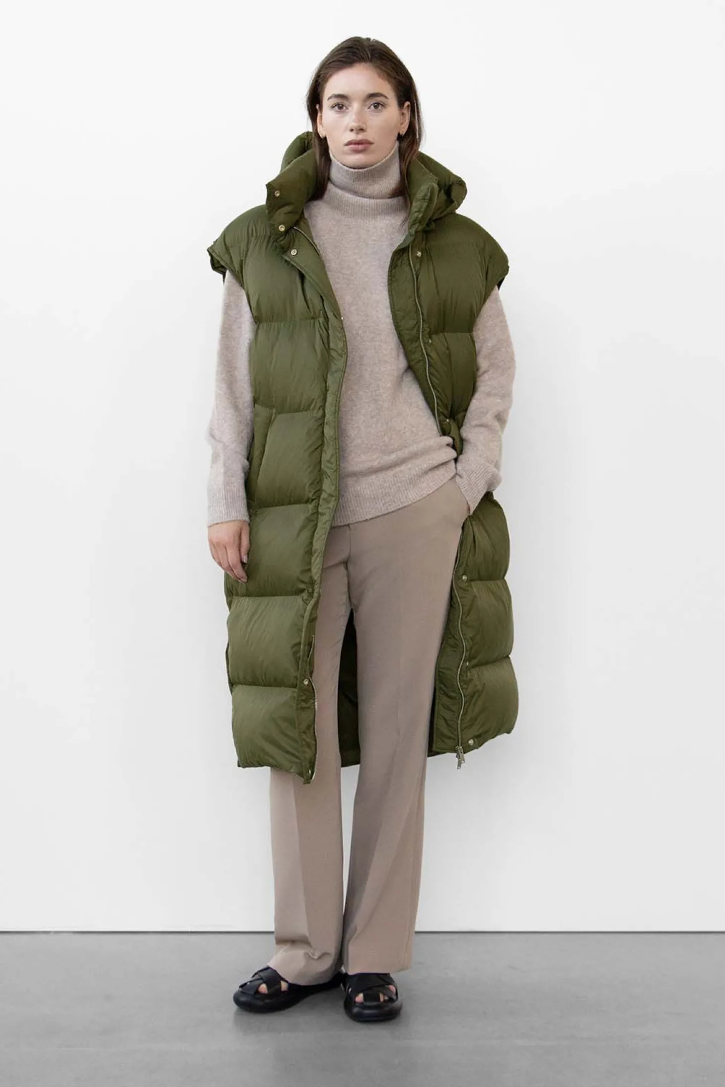 WBLVANESSA LONG PUFFER VEST