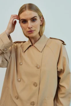 WBLVANESSA SHORT TRENCH COAT