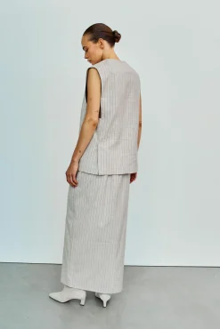 WBLVIOLET TAILORED MAXI SKIRT