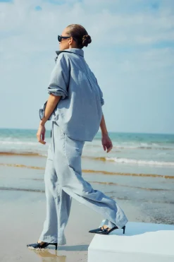 WBLWILLOW GREY WIDE PANTS
