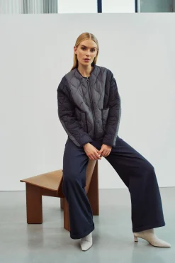 WBLZANDERS QUILTED BOMBER