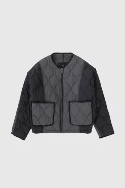 WBLZANDERS QUILTED BOMBER